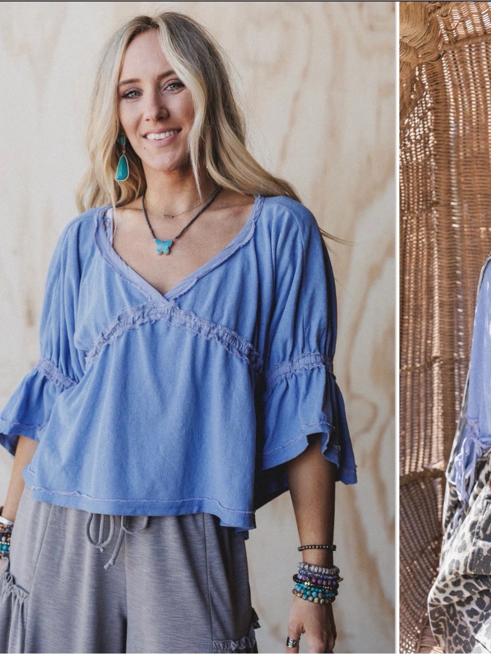 NWOT Three Bird Nest Forever Cool Adjustable Top
